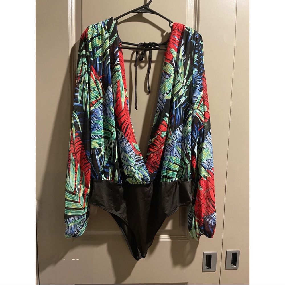 Tropic Deep Vee Body Suit